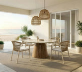 Luna Round Dining Table