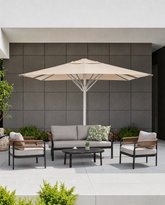 Gaia Aluminum Sofa Set