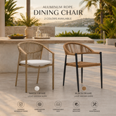 Aluminum Rope Dining Chair