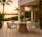 Luna Round Dining Table