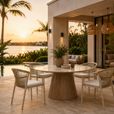 Luna Round Dining Table
