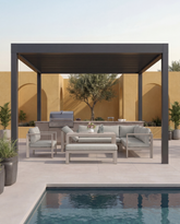 Nova Aluminum Sofa Set