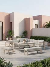 Nova Aluminum Sofa Set