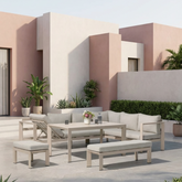 Nova Aluminum Sofa Set