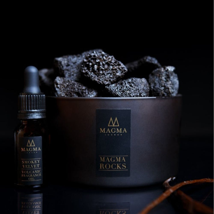 Smokey Velvet Volcanic Rock Diffuser