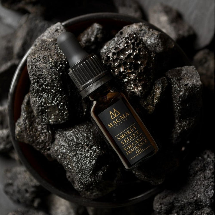 Smokey Velvet Volcanic Rock Diffuser