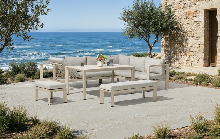 Nova Aluminum Sofa Set