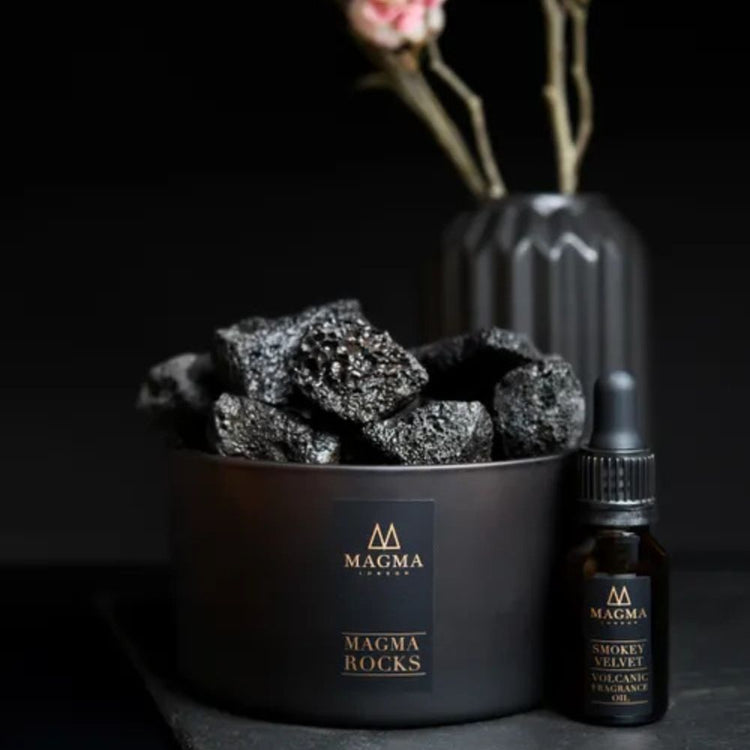 Smokey Velvet Volcanic Rock Diffuser