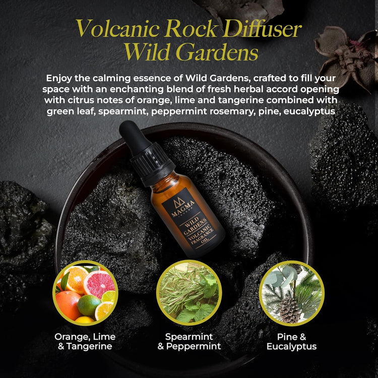 Wild Gardens Volcanic Rock Diffuser