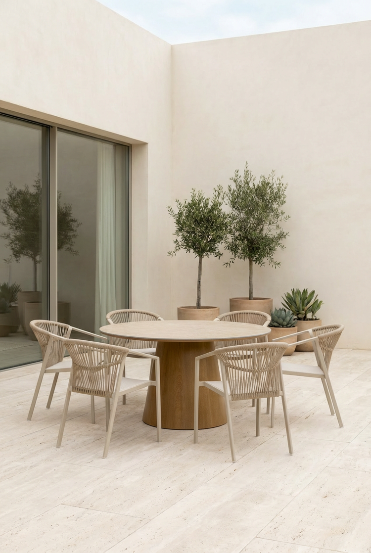 Luna Round Dining Table